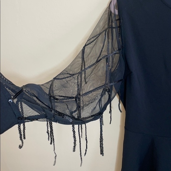 FTF Fashion to Figure peplum sequin top blouse 0 - Picture 7 of 12